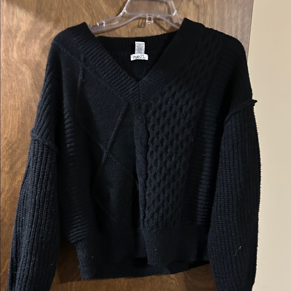 Rue 21 Black Sweater